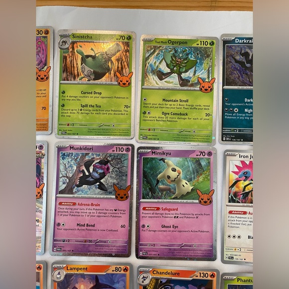 Pokemon 2024 Trick or Trade Cards Complete Set - Picture 3 of 11
